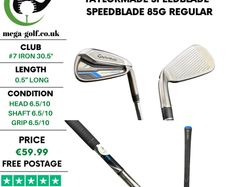 Taylormade Speedblade #7 Iron 30.5 Degree / Speedblade 85G Regular