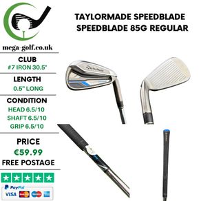 Taylormade Speedblade #7 Iron 30.5 Degree / Speedblade 85G Regular