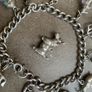 Antique Silver Charm Bracelet Image 4