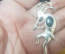 Kokopelli the flute player Vintage Pendant
