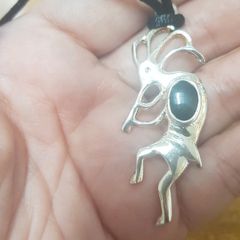 Kokopelli the flute player Vintage Pendant