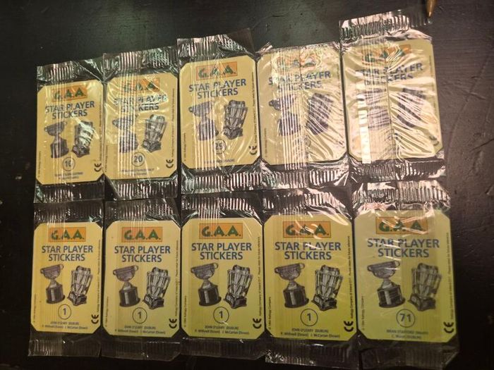 10 Kellogg's GAA Star Player Sticker Packs (1994)