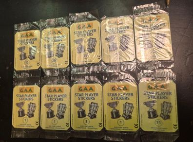 10 Kellogg's GAA Star Player Sticker Packs (1994)