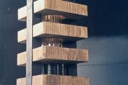 Hand Crafted Tiered Lamp