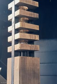 Hand Crafted Tiered Lamp
