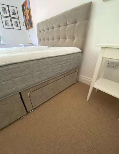 King size bed and mattress Harvey Norman