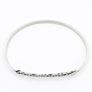 Vintage Sterling Silver Celtic Signed London Bangle 1967 Image 3