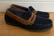 Navy River Island Navy Suede Dress shoe