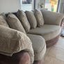 Immaculate curved modular sofa like new Image 3