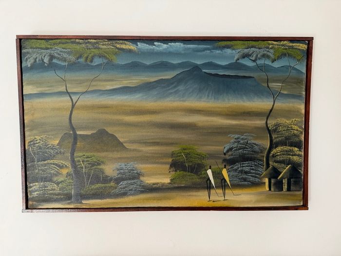 Vintage Framed Oil Painting