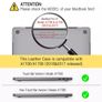 NEW Macbook Pro 13 inch Case, Icarer Premium Leather Ultra Slim Lightweight Protectiv Image 2