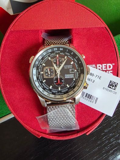 Citizen red arrow brand new watch ecodrive