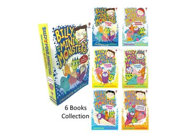 Children Books Billy and The Mini Monsters 6 Books Collection Set By Zanna Davidson - Age 5+