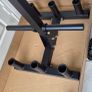brand new heavy duty olympic bar and plate rack Image 3