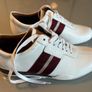 Bally Frenz white perforated leather trainers. Brand new and unused. Retailed at more than five hundred euro new. Original box, dust bag, packing paper and Bally bar code. Bargain! Image 3