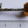 Vintage Small Crucifix INRI Cross Vintage Jesus Statue Chirstian Image 8