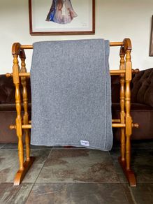 Manduka Essential Wool Yoga Blanket Thunder