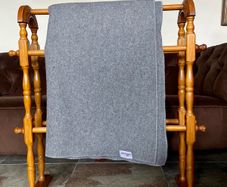 Manduka Essential Wool Yoga Blanket Thunder