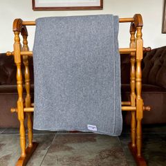 Manduka Essential Wool Yoga Blanket Thunder