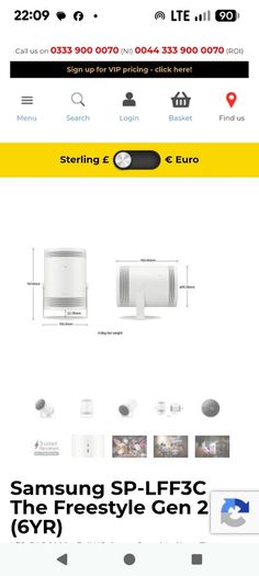 Samsung Projector