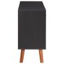 Sideboard 110x35x70 cm Solid Acacia Wood and MDF Image 4