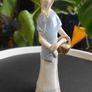 Spanish porcelain figurine  - Woman with a basket Image 2