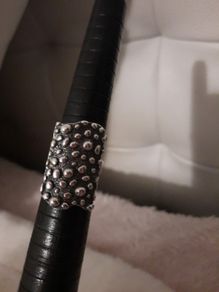 unusual sterling silver ring