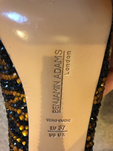Benjamin Adams London Crystal Heels