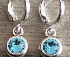 Crystal Earrings made with Swarovski Crystal
