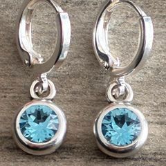 Crystal Earrings made with Swarovski Crystal