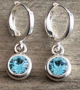 Crystal Earrings made with Swarovski Crystal