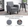 SALE Modern Fabric Accent Chiar Club Armchair Sofa with Padded Seat (FREE SHIPPING) Image 3