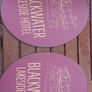 2 x blackwater lakeside hotel advertising signs ,not metal,lovely advertising display items,,buyer collects or pays postage thank you,,price for both ,or sell separate,sold as seen . Image 10
