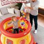 3-in-1 Inflatable Bounce House for Toddlers Under 4, Beautiful & Safe Bouncer with Ball Pit & Trampoline, Indoor/Outdoor Play Yard with Air Pump Image 5