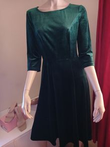 Beautiful velvet dress,