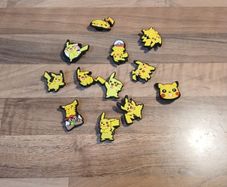 Pokemon croc charms