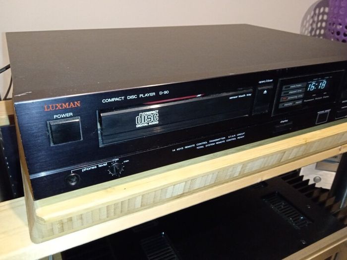luxman d90 hifi cd player stereo