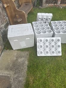 Heavy duty Styrofoam Wine shipping and storage boxes