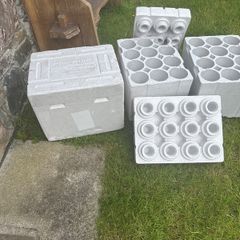 Heavy duty Styrofoam Wine shipping and storage boxes