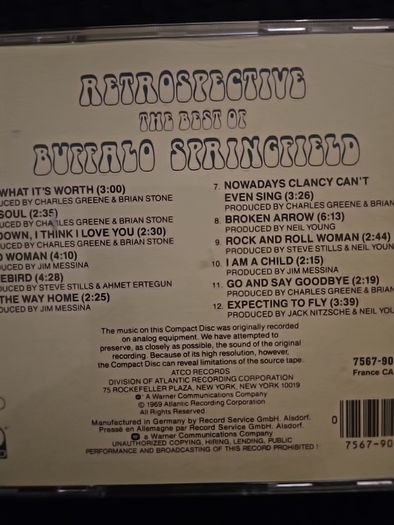 Buffalo Springfield - Retrospective. The Best Of.