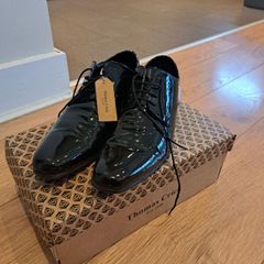 Black Shiny Shoes (Size 9) (Thomas Crick)