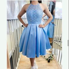 Confirmation dress blue
