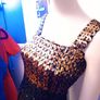 1970s Vintage Disco Sequin Party Dress Image 2