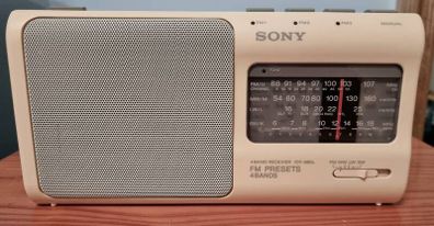 Sony Radio Icf-880l / Receiver Fm Lw Mw Sw.