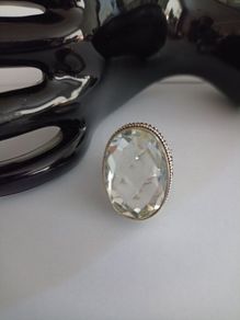 Silver Gemstone Ring