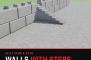 Concrete stair blocks for Kelly double blocks