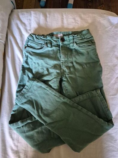 Green trousers size 7