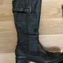Genuine Leather High boots, size 37(4) Image 2