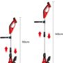 20V Li-Ion Cordless-String-Trimmer, Auto Feed Thread Weed Wacker with 30cm Cutting Diameter, Height Adjustable Cordless Edger Trimmer for Garden and Yard Image 2