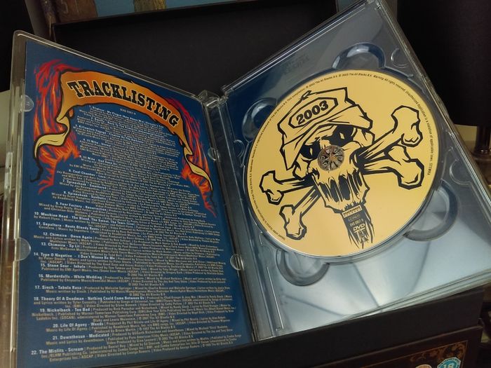 Roadrage ! 2003 ! DVD ! Featuring: Slipknot, Soulfly, Ill Nino and Many More !